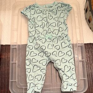 Simple Joys 6-9M Heart Pants Onesies